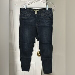 Democracy Women's Deep Indigo Skinny Jeans